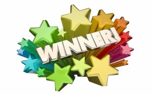 Winner Success Won Contest Lottery Competition Game Stars 3d Wor